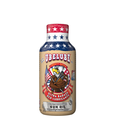 UBELUBE Ultra Badass ECO LUBRICANTS ™ Ultra Performance Gun Oil Powered by BOROGRAPHENE ™ - 4oz